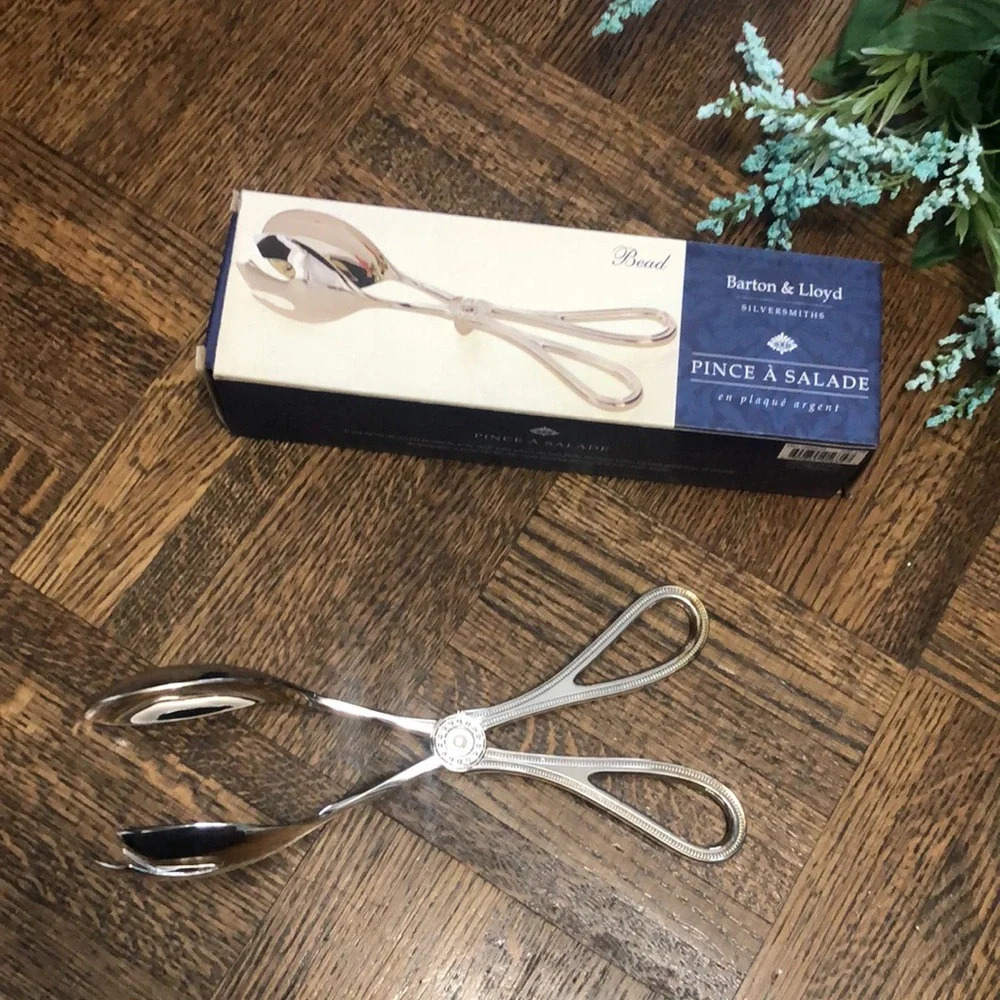 BARTON & LLOYD Salad|Bread Tongs - Picture 4 of 7